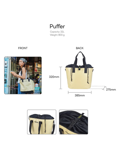 Puffer Tote Bag